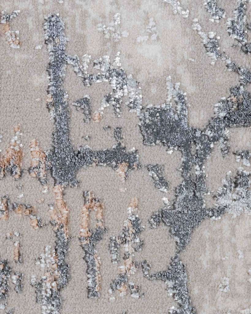 GAMZE T2354 GRIS CREMA 160*230 TAPETE - LN