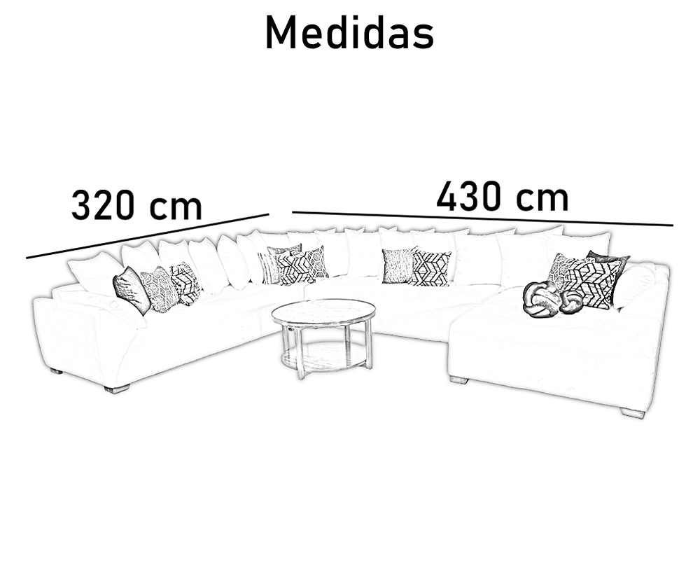 JULIETA SALA EN HERRADURA 4 modulos - EC25