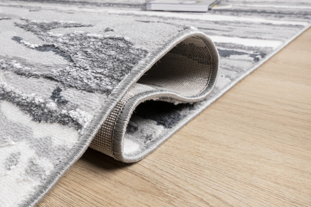 JASMINE U5015 GRIS NEGRO 160*230 TAPETE - LN