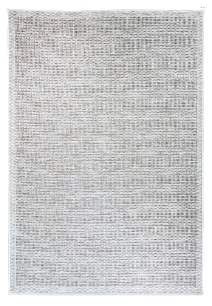 NUBIA E1011 BEIGE/ CAFÉ 240x330cm TAPETE PARA EXTERIOR - LN