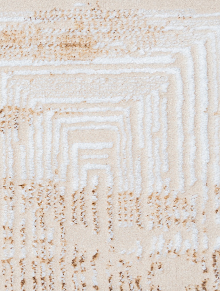 RIENZ U7026 BEIGE PLATA 60x90cm TAPETE - LN