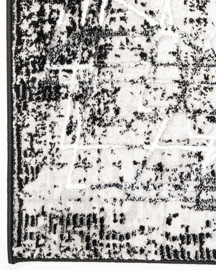 SESIA R1004 GRIS GRIS NEGRO 160x230cm TAPETE - LN