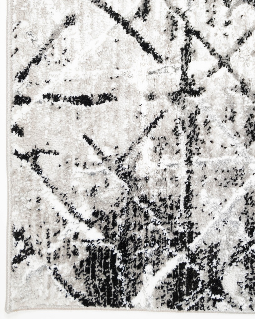 SESIA R1006 GRIS GRIS NEGRO 160x230cm TAPETE - LN