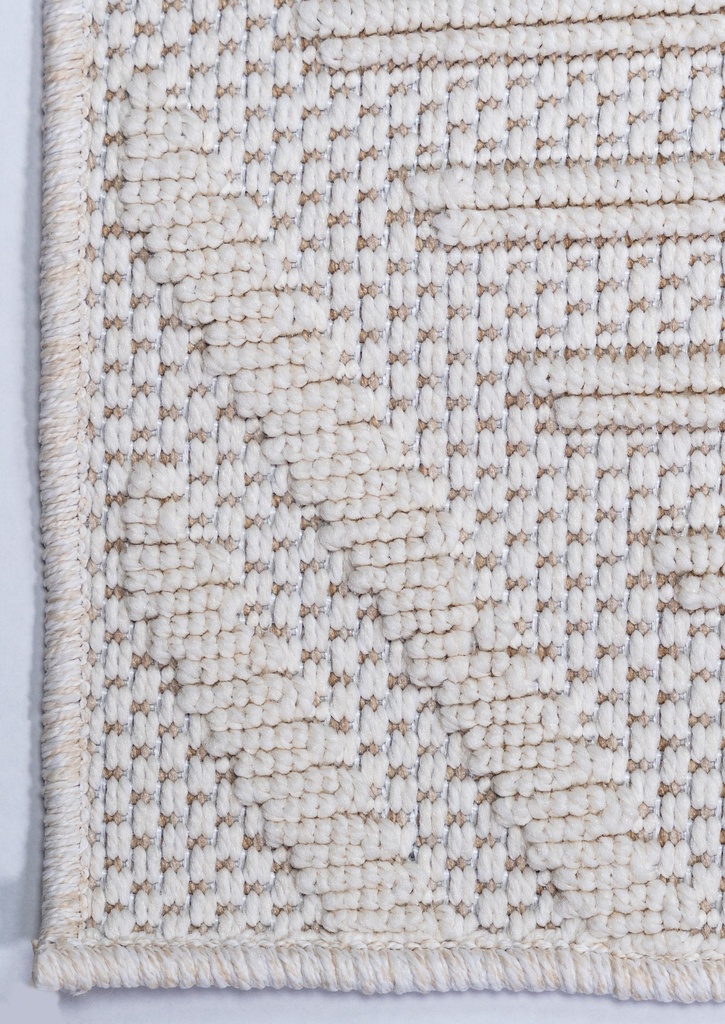 GINA R2003 CREMA BLANCO 240*330 TAPETE PARA EXTERIOR - LN