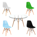 EAMES COMEDOR 4 SILLAS - M25