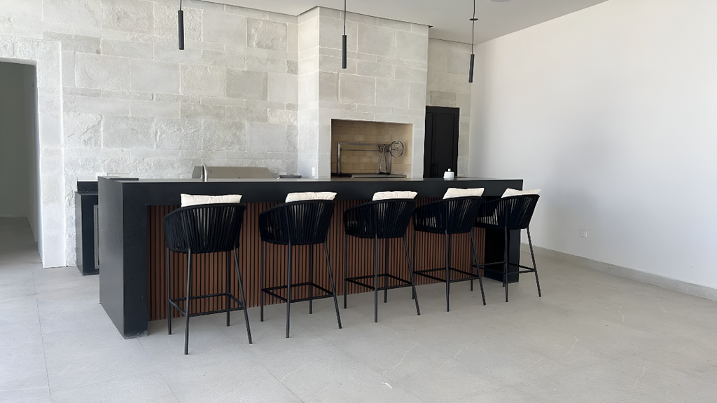 PUNTA MITA BANCO Alto TEJIDO PARA EXTERIOR - X 2023