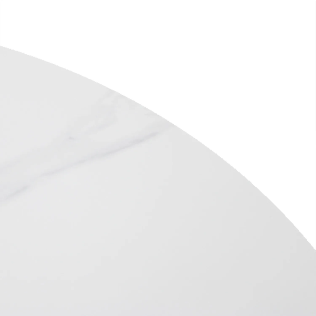 ALATRI MESA DE COMEDOR CIRCULAR 110 BLANCO - JM26