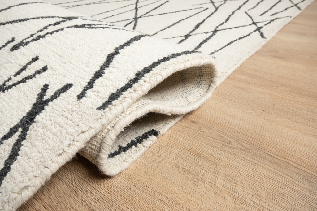 MYRA D2020 BEIGE GRIS 160*230 TAPETE PARA EXTERIOR - LN26