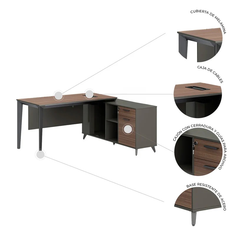 COVI ESCRITORIO 180 - JM26.