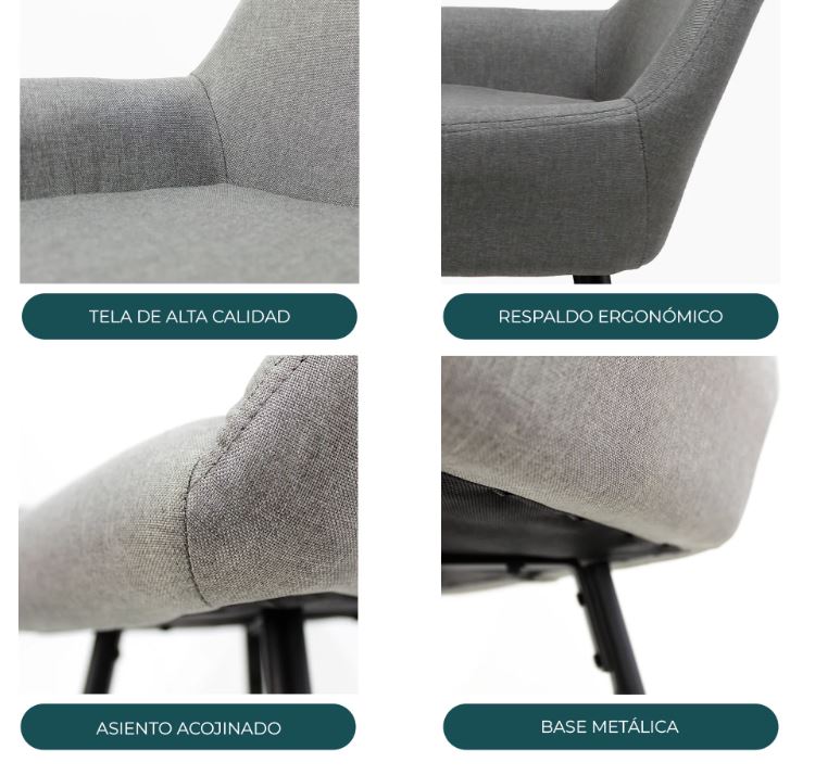RAU BANCO ALTO GRIS - JM26.