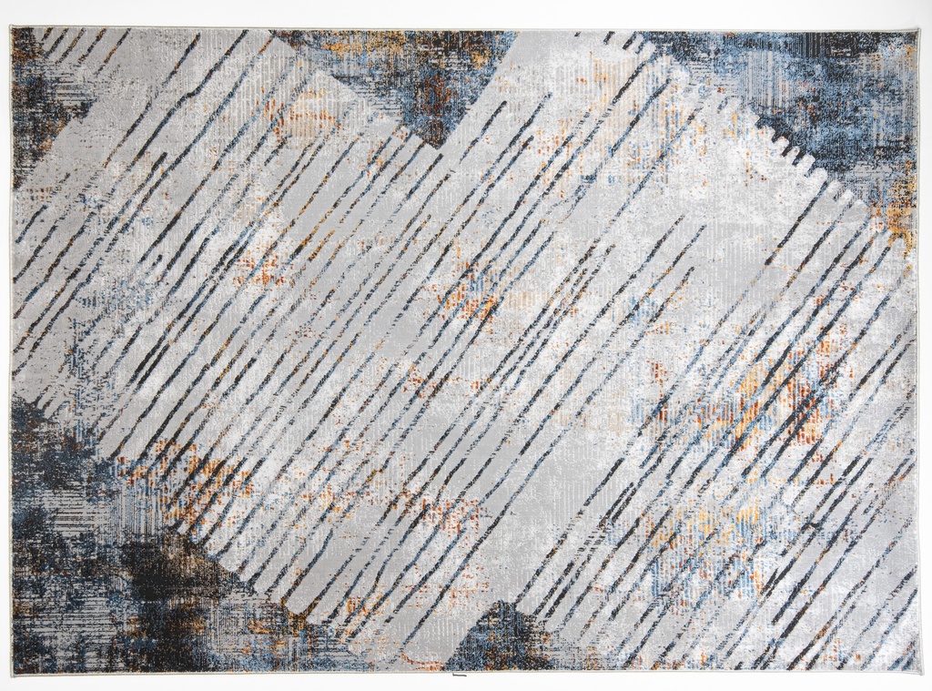 ADARA T2256 GRIS CREMA ORO 200*290 ALFOMBRA TAPETE - LN 