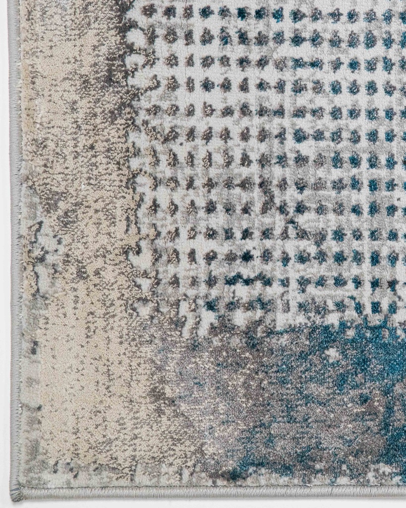 AMINA T5141 GRIS GRIS AZUL 160*230 TAPETE - LN 