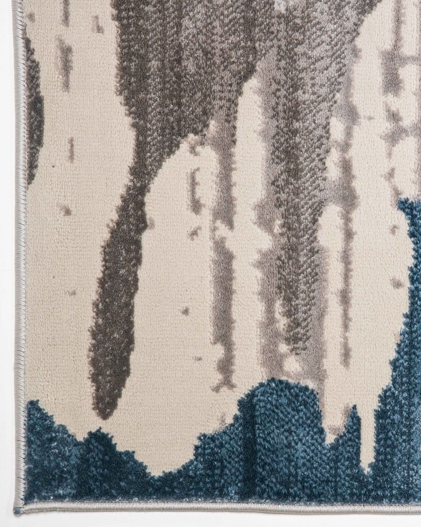 BETSY U5025 CREMA GRIS AZUL 160*230 TAPETE - LN 