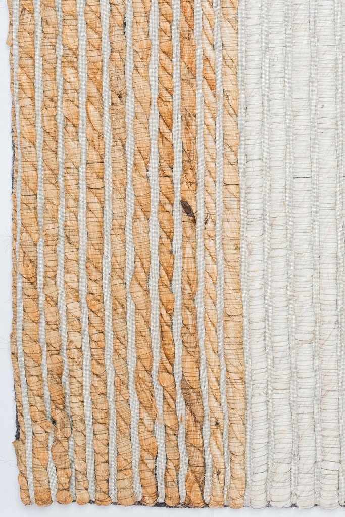 JAYA N8039 CREMA YUTE NEGRO 240x330cm TAPETE - LN