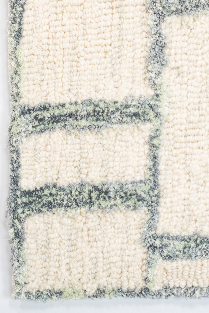 VANI D2037 CREMA VERDE 60x90cm TAPETE - LN