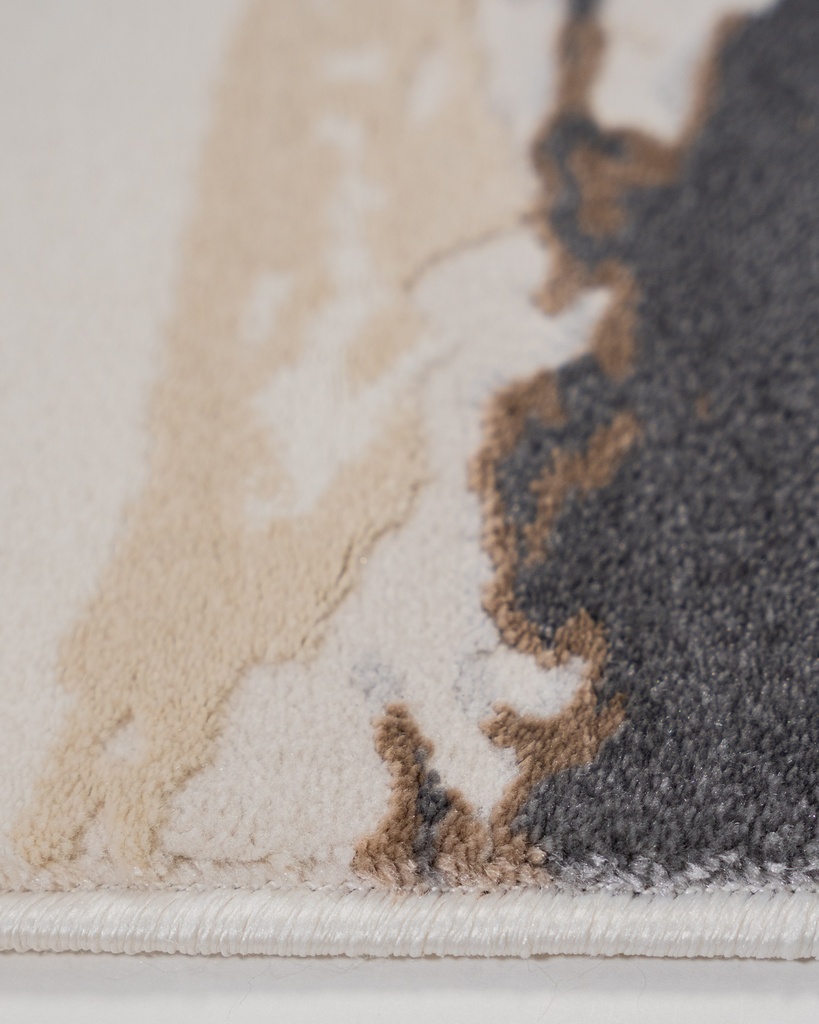 VELEKA U6044 CREMA ORO GRIS 60x90cm TAPETE - LN