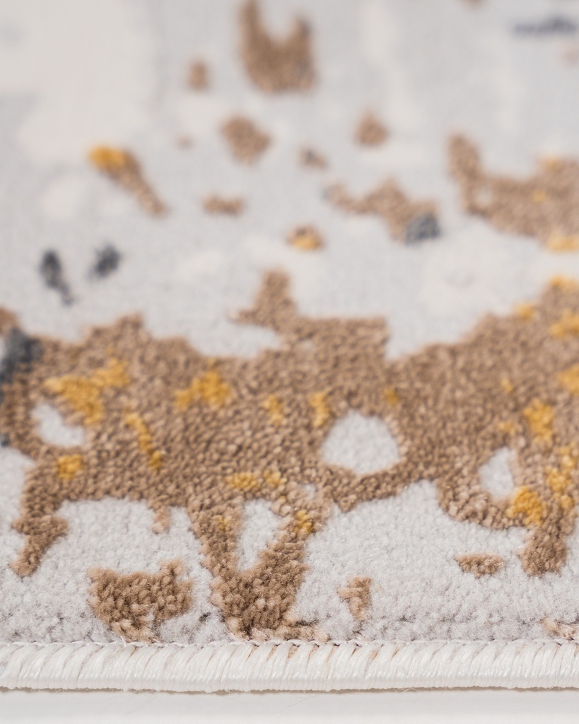 VELEKA U6040 CREMA ORO GRIS 60*90 TAPETE - LN