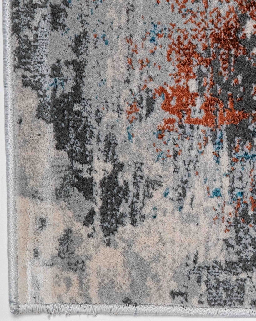 YEMINA T4039 GRIS OCRE 300 DIA TAPETE - LN