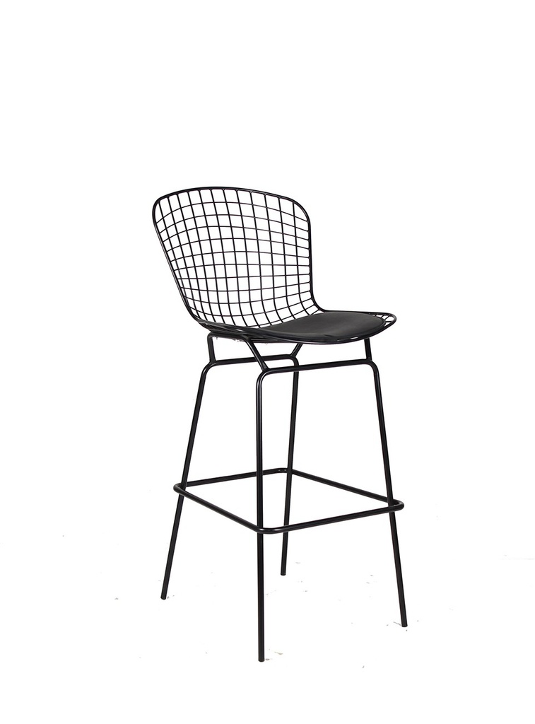BERTOIA BANCO COUNTER REPLICA NEGRO - MO26 *pieza única