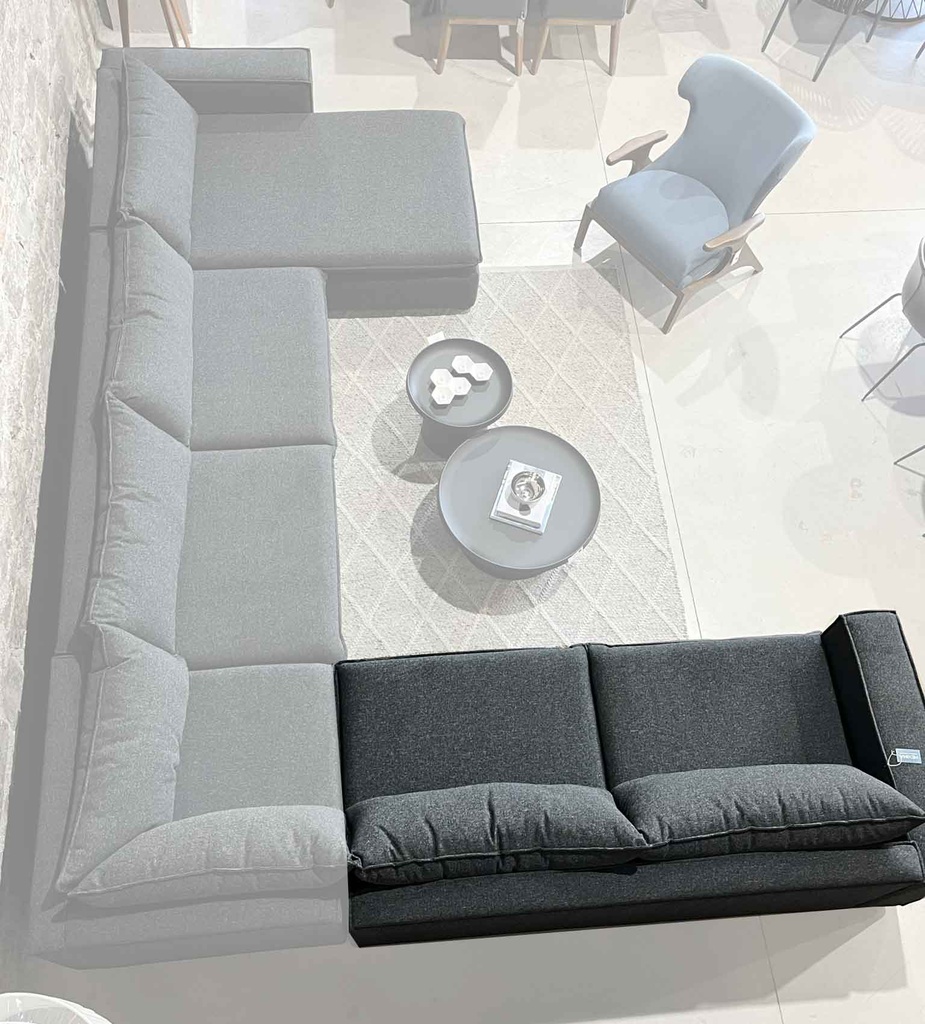 JAZMIN LOVE SEAT CON 1 BRAZO - EC25