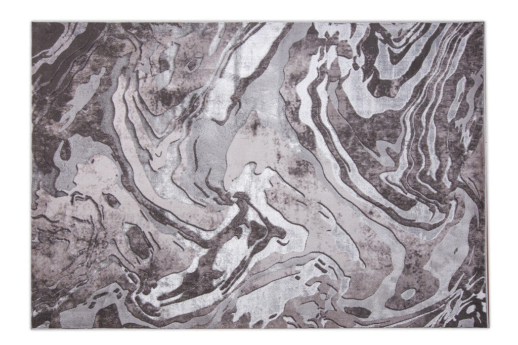 AYDA T9012 GRIS PLATA 240*330 TAPETE - LN26