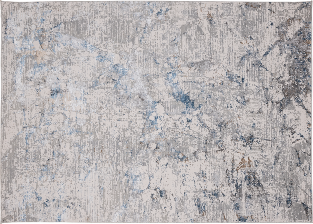 ADARA T2255 CREMA AZUL 240*340 TAPETE - LN26 