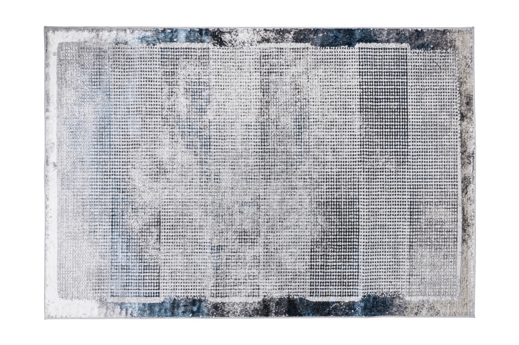 AMINA T5141 GRIS GRIS AZUL 160*230 TAPETE - LN25 