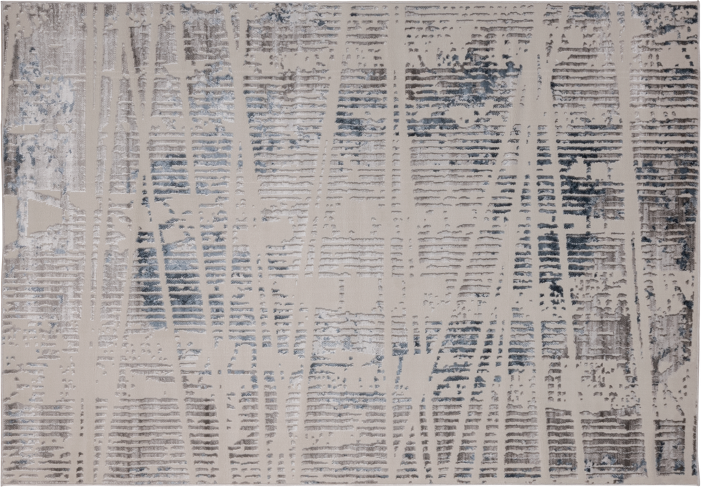 BETSY 5018 CREMA GRIS AZUL 60*90 TAPETE - LN26 