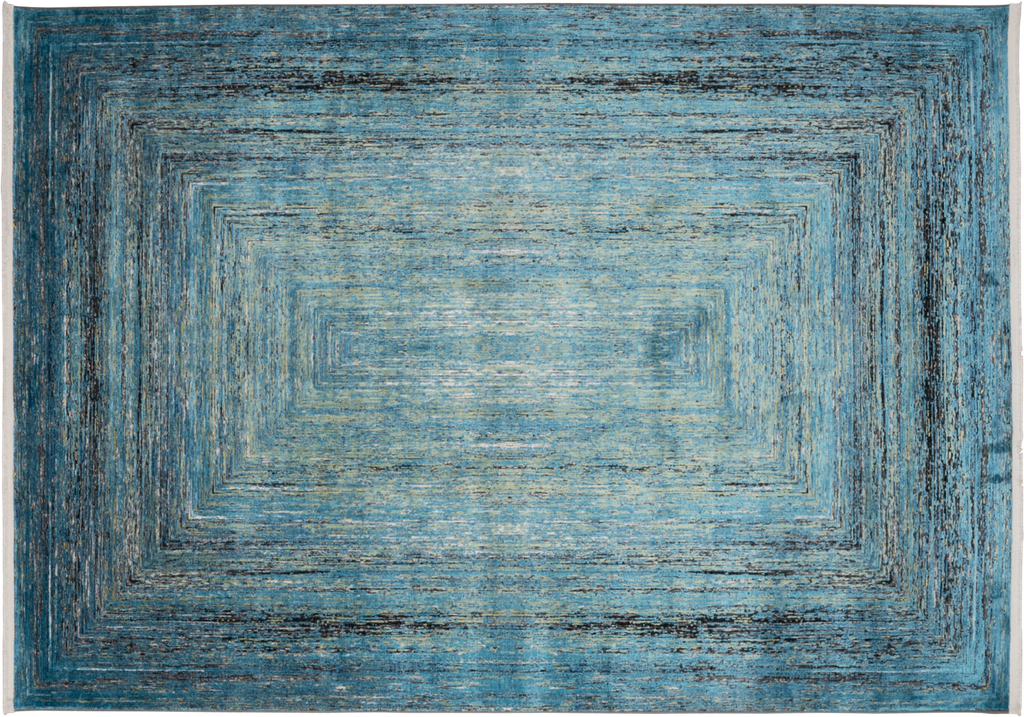CIVITA T2274 TURQUESA GRIS 300*400 TAPETE - LN26 - Quedan pocos