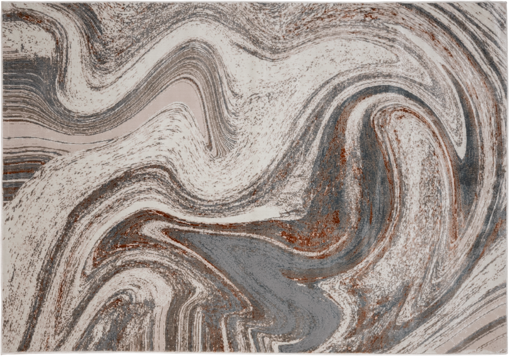 ELIF U6030 CREMA TAUPE 300*400 TAPETE - LN26   - Quedan pocos