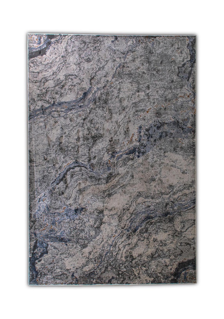 HADIM T2094 CREMA GRIS ORO 60*90 TAPETE - LN26   