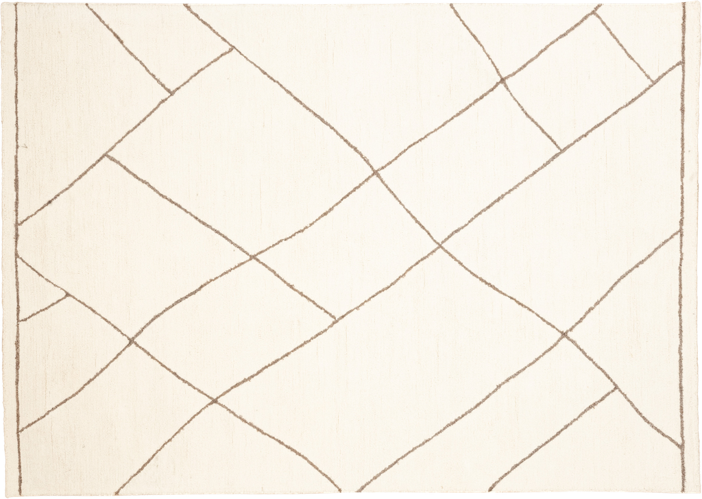 MYRA D2025 BEIGE TABACO 300*400 TAPETE PARA EXTERIOR - LN26- Quedan pocos