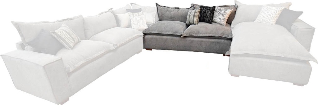 PAULA LOVE SEAT SIN BRAZOS - EC25