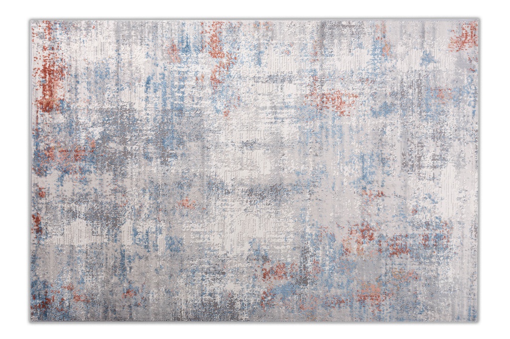 NIDA U2031 AZUL CREMA 200*290 TAPETE - LN  