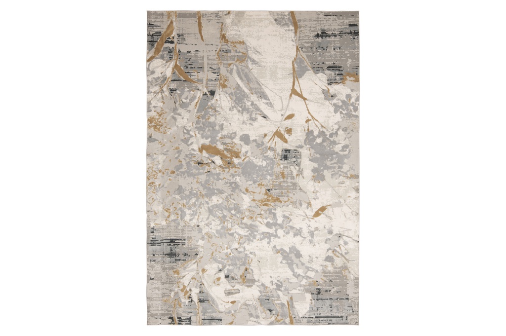 RENNES U2045 GRIS CREMA ORO 240*330 TAPETE - LN26  - Quedan pocos