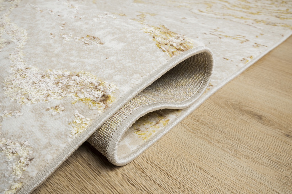 SIBEL U7009 ORO CREMA 160 DIA TAPETE - LN26 - Quedan pocos