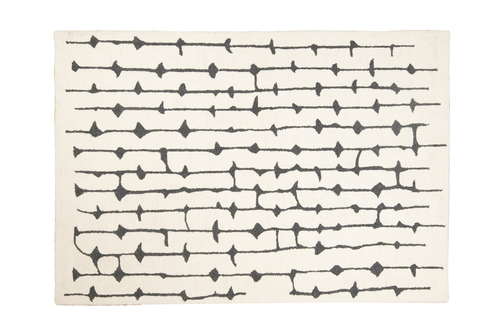 MYRA D2024 BEIGE GRIS 200*290 TAPETE PARA EXTERIOR - LN26 