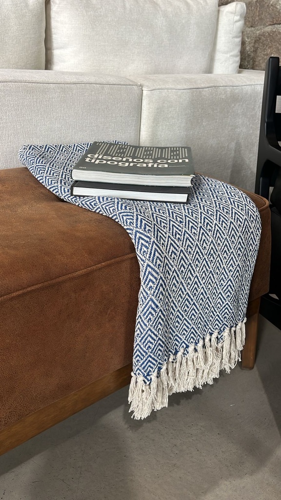 DESIGN MANTA AZUL - UM