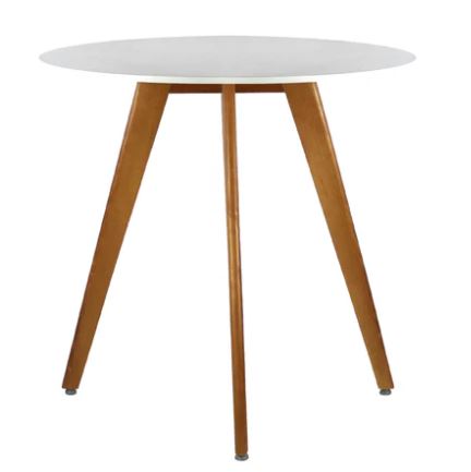 FRANK MESA DE COMEDOR CIRCULAR 80 BLANCO - JM26.
