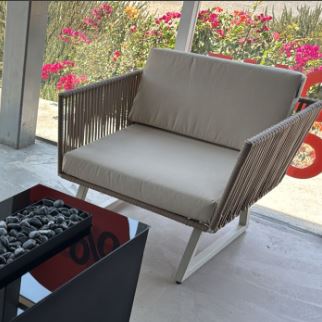 SAN BLAS SILLON TEJIDO PARA TERRAZA - X25 *pieza outlet
