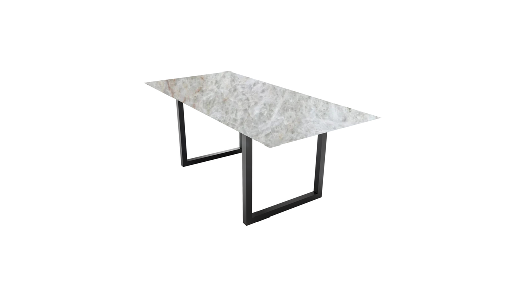 PIEDRA RECTANGULAR 135x180cm MESA DE COMEDOR - MG25