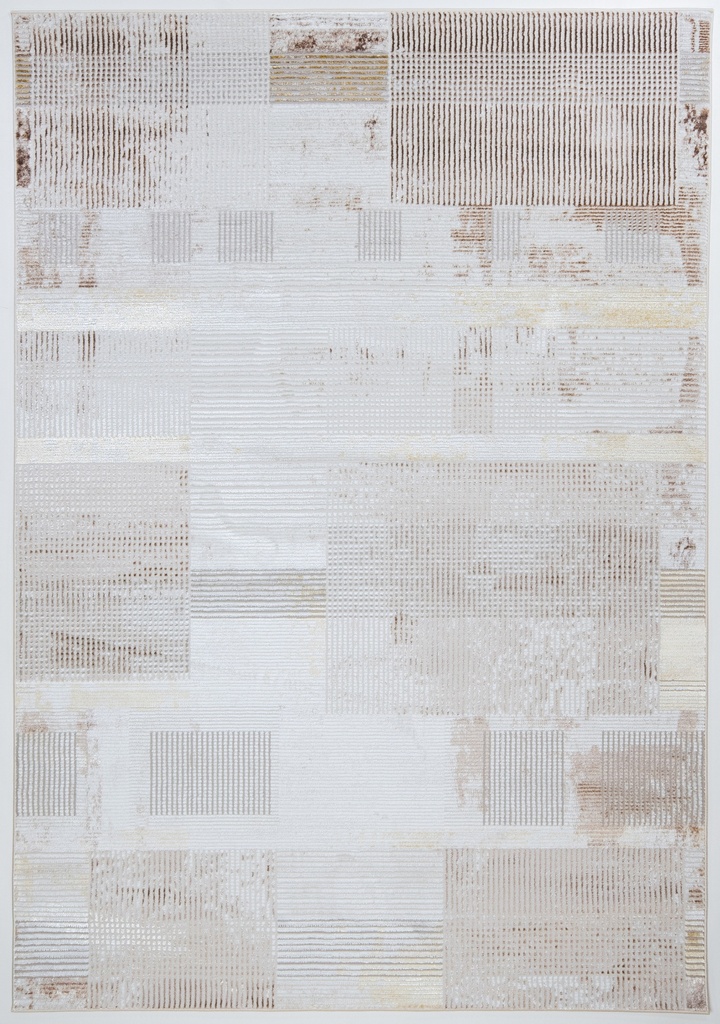 BALTEA R1012 GRIS CREMA ORO 160*230 TAPETE - LN26