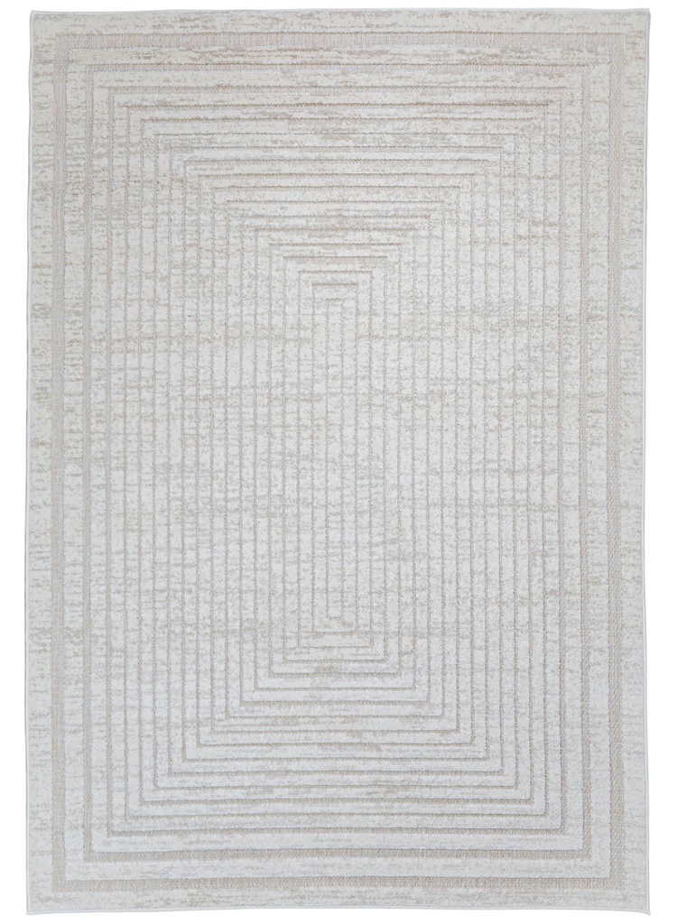 BELINA U6057 BEIGE MARFIL 240*330 TAPETE PARA EXTERIOR - LN25