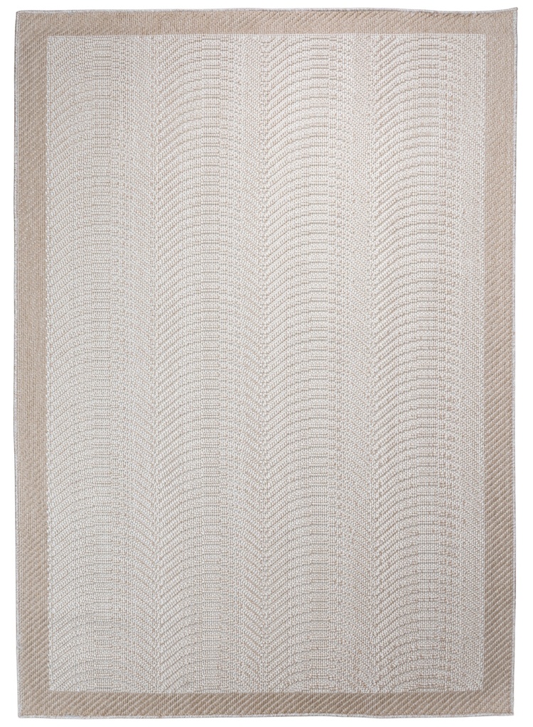 GINA R2004 BEIGE/ BEIGE 60*90 TAPETE PARA EXTERIOR - LN26