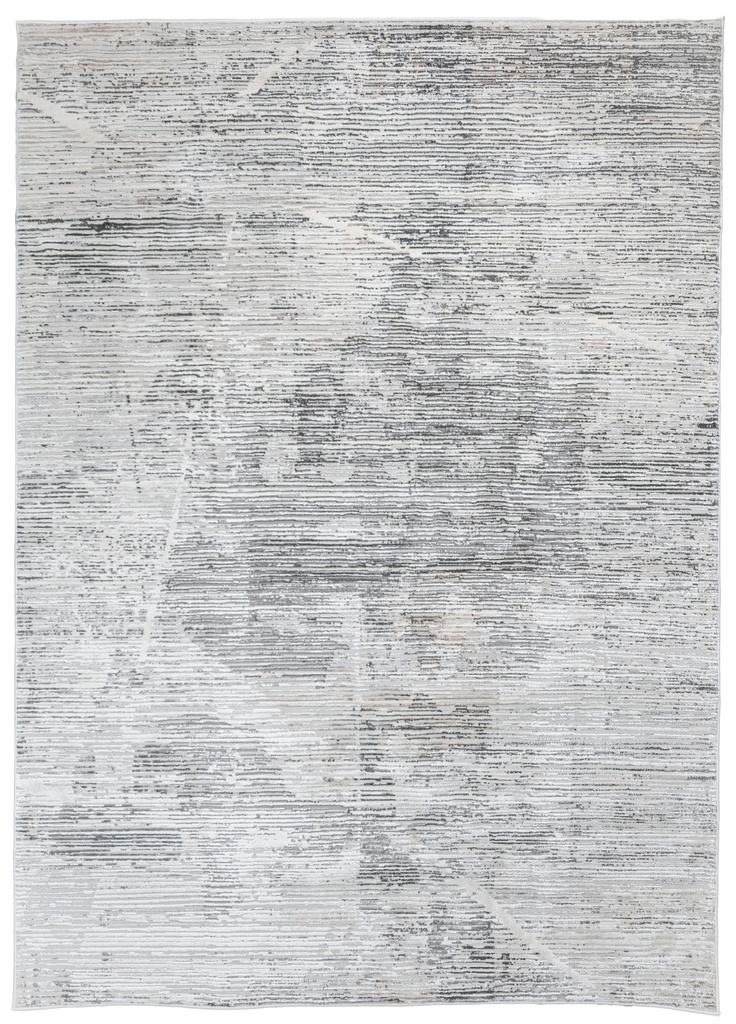 KEMER T2389 CREMA GRIS 60*90 TAPETE - LN26