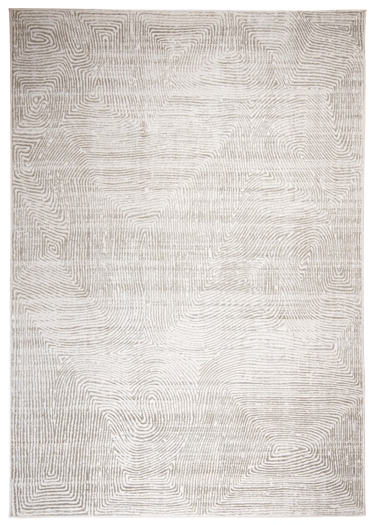 LAILA T5160 GRIS BEIGE 60*90 TAPETE - LN25