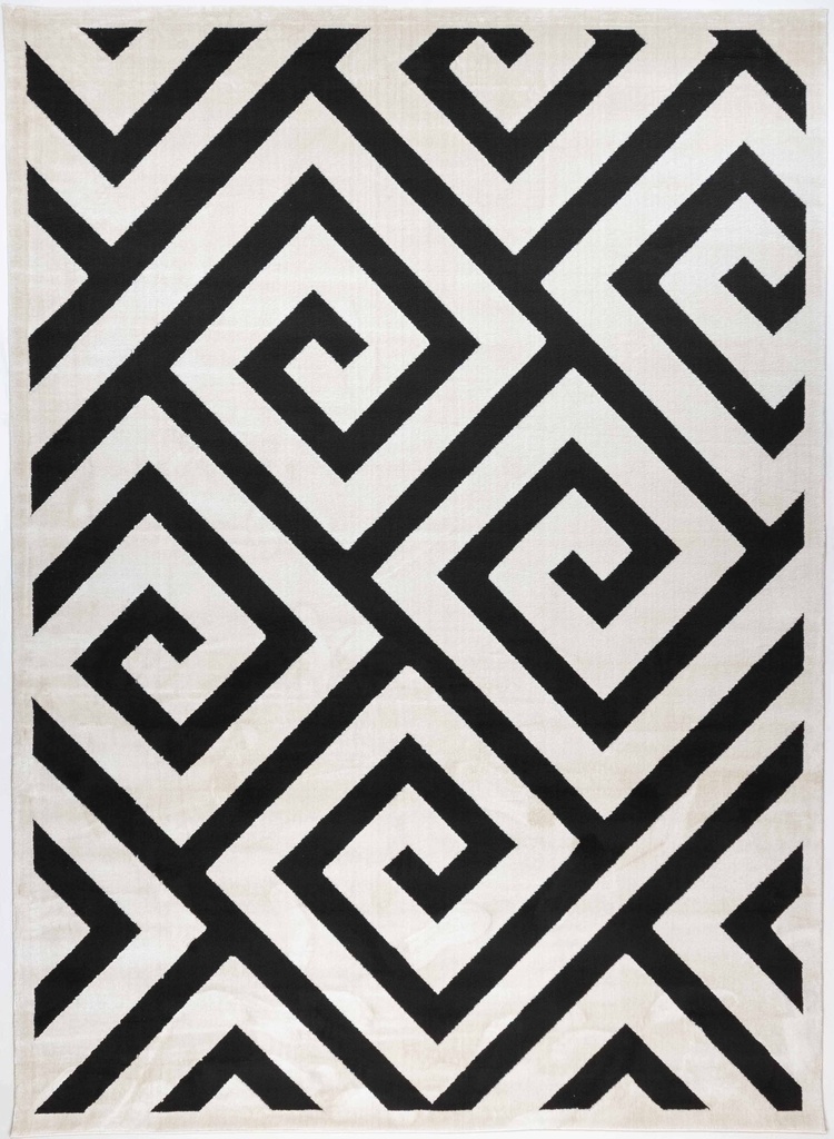 OPTIKA T9042 CREMA NEGRO 200*290 TAPETE - LN26 - consultar disponibilidad quedan pocos