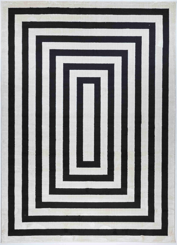 OPTIKA T9045 CREMA NEGRO 240*330 TAPETE - LN26