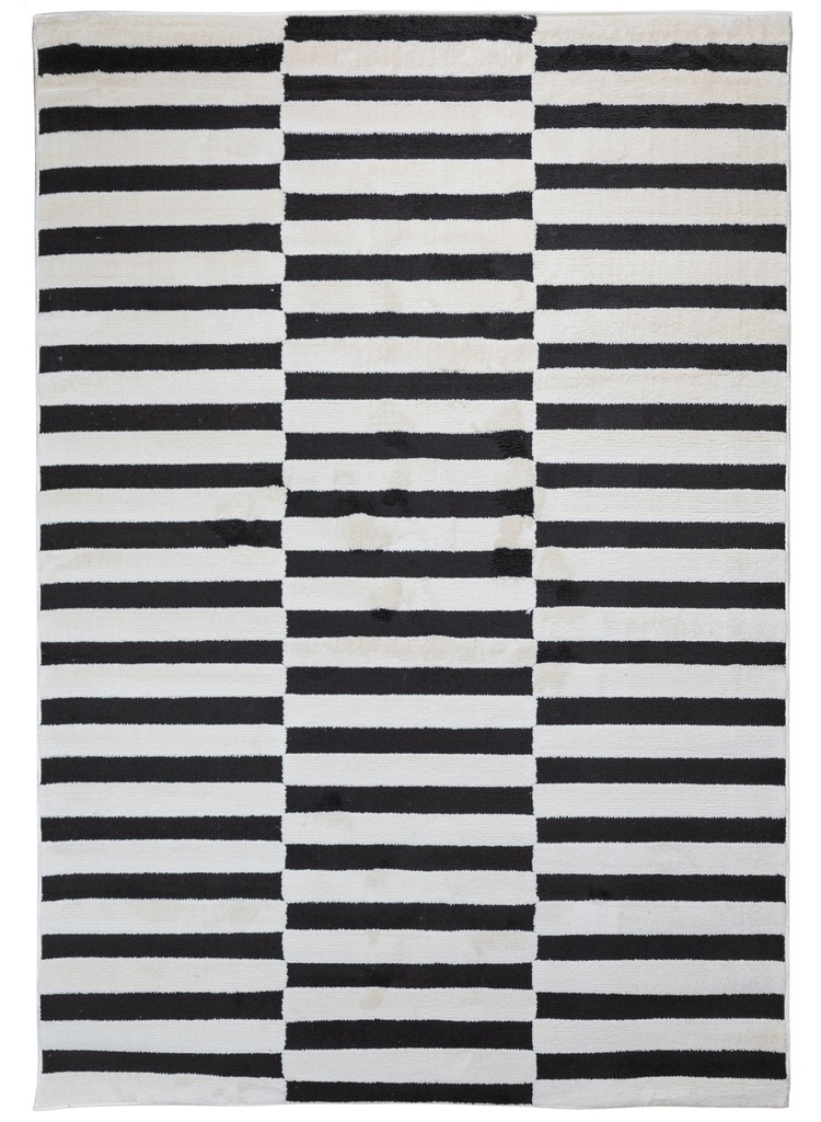 OPTIKA T9058 CREMA NEGRO 60*90 TAPETE - LN26