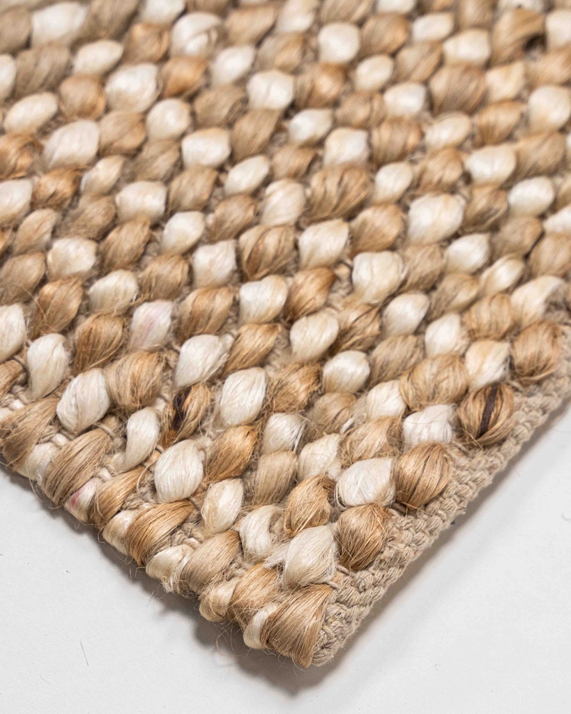 SATARA N8025 MARFIL JUTE 60*90 TAPETE - LN26 - Quedan pocos Quedan pocos